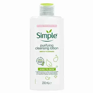 Purifying Cleansing Lotion for Sensitive Skin - Simple