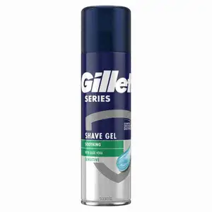 Shaving Gel Soothing with Aloe Vera for Sensitive Skin - Gillette