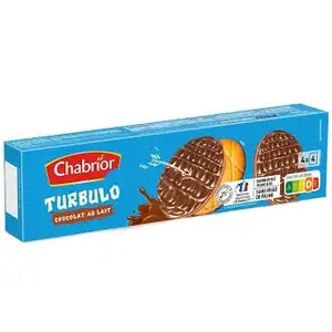 Turbulo Milk Chocolate Biscuits - Chabrior
