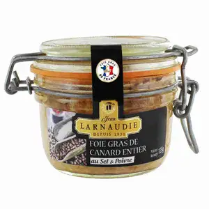 Foie Gras Duck Whole Salt & Pepper - Jean Larnaudie - Larnaudie