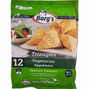 Triangles Vegetarian Appetisers - Borg's - Borg's