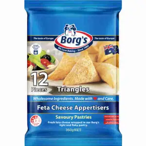 Triangles Feta Cheese Appetisers - Borg's