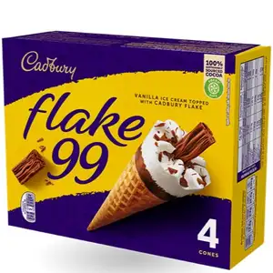 Vanilla Ice Cream with Cadbury Flake - Cadbury