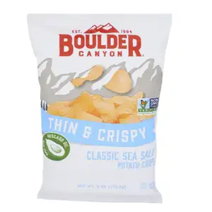 Sea Salt Potato Chips - Boulder Canyon
