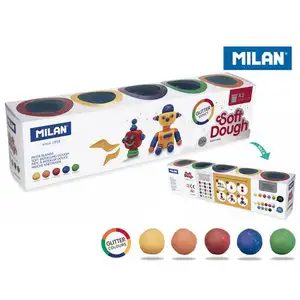 Soft Dough Glitter Colors - Milan