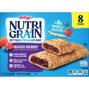 Mix Berry Nutrigran Soft Baked Breakfast Bar - Kellogg's