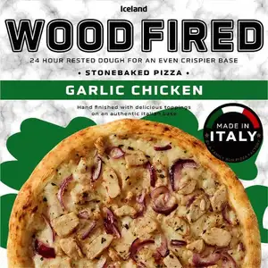 Stonebaked Pizza Garlic Chicken - Iceland