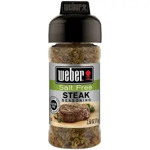 Gluten Free Salt Free Steak Seasoning - Weber