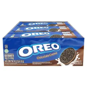 Chocolate Sandwich Cookies with Chocolate Flavoured Cream - Oreo