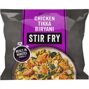 Chicken Tikka Biryani Stip Fry - Iceland