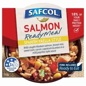 Salmon Spanish Paella Style - Safcol