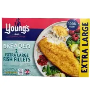 Extra Large Fish Fillets - Young's