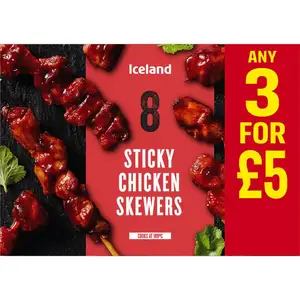Sticky Chicken Skewer - Iceland