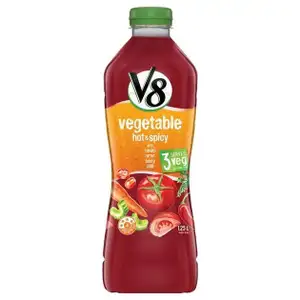 Hot & Spicy Vegetable Juice No Added Sugar - V8
