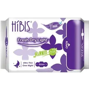 Aloe Plus Ultra Thin Over Night 29.5cm - Hibis