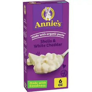 Organic Pasta Shells & White Cheddar - Annie's - Annie's