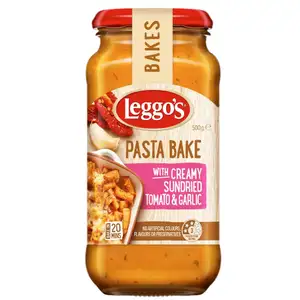 Pasta Bake with Creamy Sundried Tomato & Garlic - Leggo's
