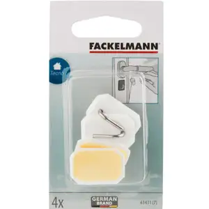 Plastic Hook 4 Pieces - Fackelmann