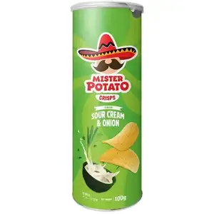 Sour Cream & Onion Potato Chips - Mister Potato