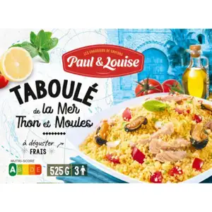 Tabbouleh with Tuna and Mussels - Paul & Louise