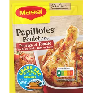Papillotes Chicken Paprika and Tomato - Maggi
