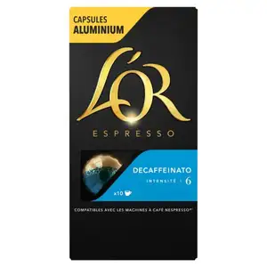 Espresso Decaffeinato Intense Nº6 - L'Or Espresso