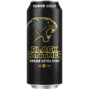 Black Panther Foreign Extra Stout Can 500ml