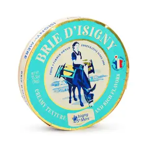 Pasteurized Whole Brie - Isigny