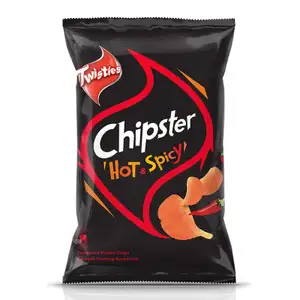 Chipster Hot & Spicy Flavoured Potato Chips - Twisties
