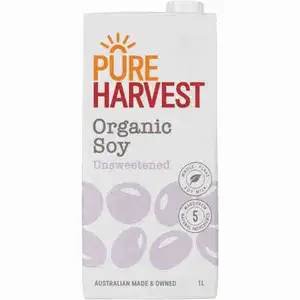 Unsweetened Organic Soy Milk - Pure Harvest