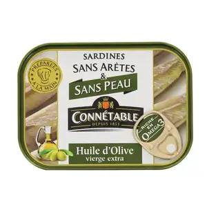 Sardines in Extra Virgin Olive Oil - Connétable