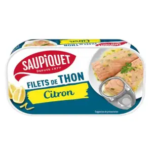 Tuna Fillets with Lemon - Saupiquet