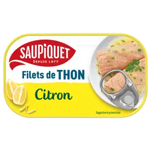 Lemon Tuna Fillets - Saupiquet