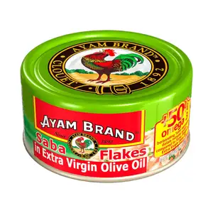 Saba Flakes in Extra Olive Oil - Ayam Brand