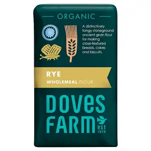 Organic Rye Wholemeal Flour - Doves Farm