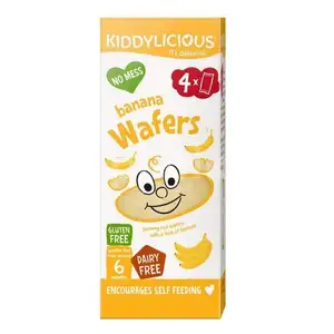 Gluten Free Banana Wafers - Kiddylicious