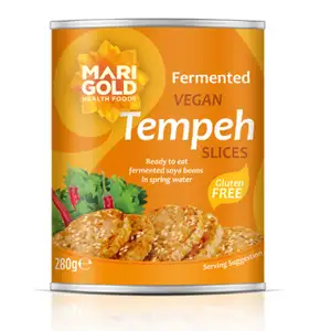 Gluten Free Fermented Tempeh Slices - Mari Gold Health Foods