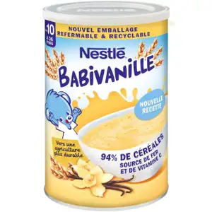 Baby Cereal for 10-36 Months, Babivanille - Nestlé