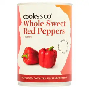 Whole Sweet Red Pepers - Cooks & Co - Cooks & Co