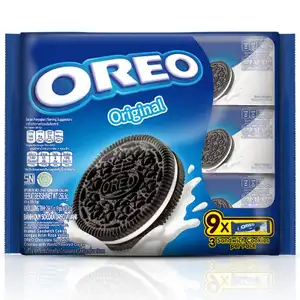 Chocolate Sandwich Cookies with Sweet Vanilla Flavoured Cream - Oreo