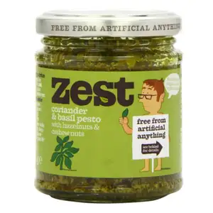 Coriander & Basil Pesto - Zest