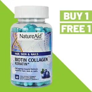 Biotin Collagen Keratin - BUY 1 FREE 1 - NatureAid