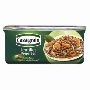 Cooked Lentils - Cassegrain