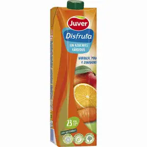 Orange Mango and Carrot Juice No Added Sugar - Juver