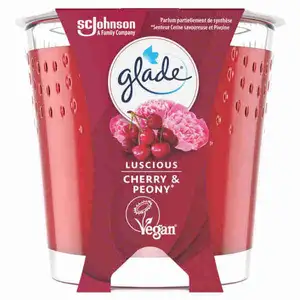 Cherry & Peony Scented Candle - Glade