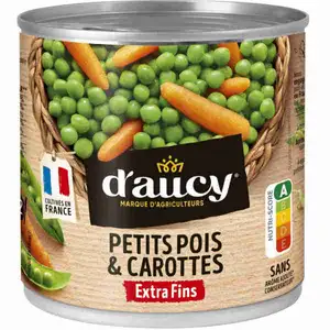 Small Peas & Carrots Extra Fine - D'Aucy