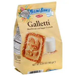 Galletti Shortbread with Sugar Crystals - Barilla