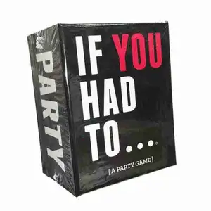 If you had to…