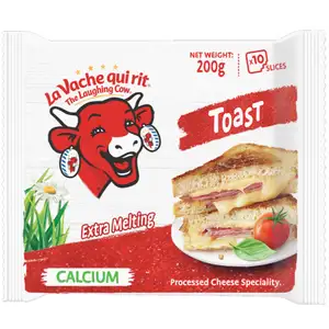 Toast Processed Cheese Slice - The Laughing Cow
