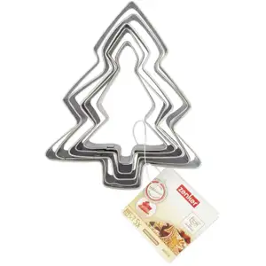 Christmas Tree Shaped Cookie Cutters - Zenker